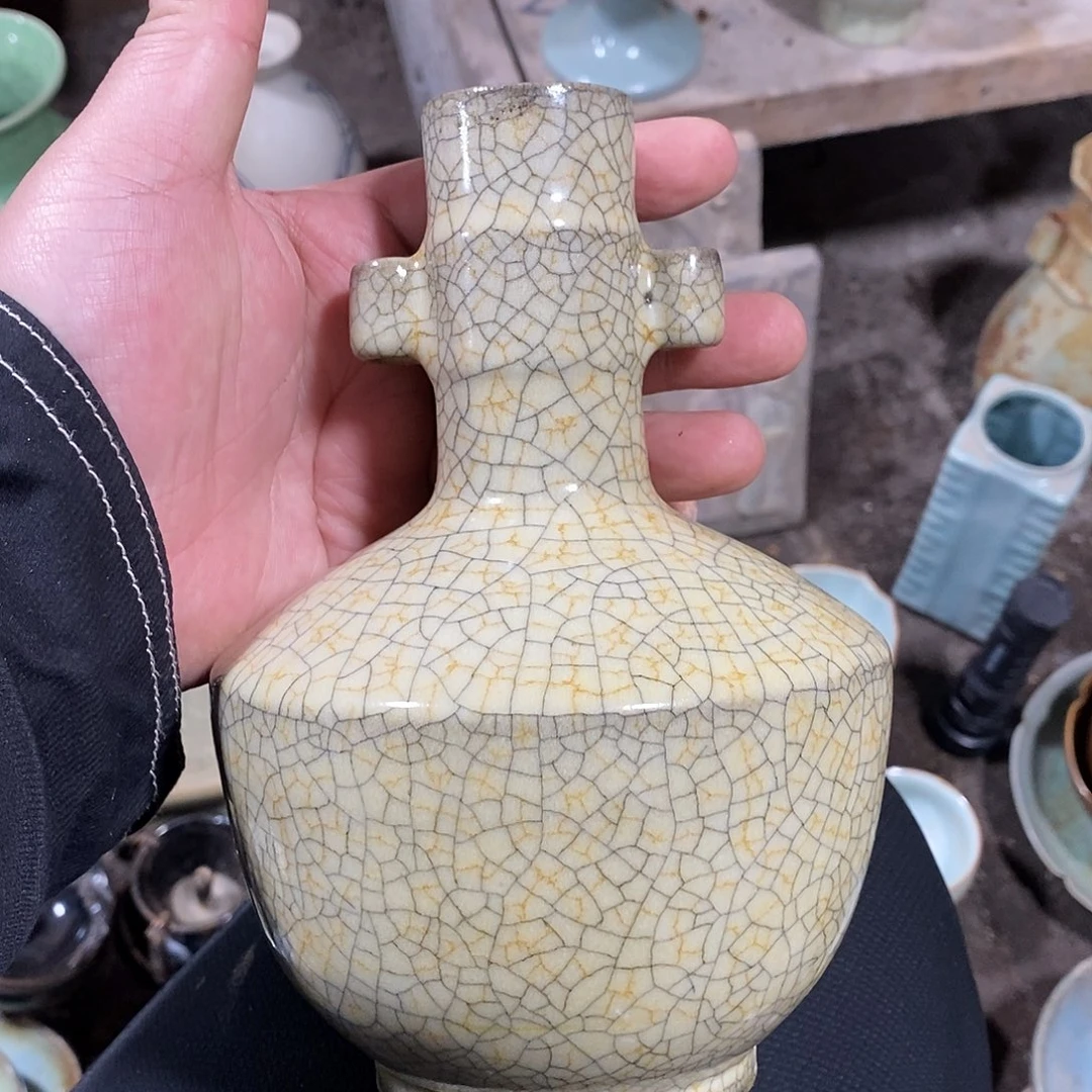 踏***梅摆件瓷器瓷器拍器