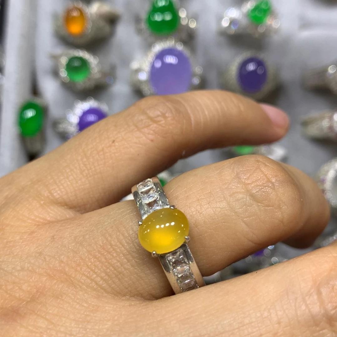 定制翡翠未镶嵌买断不退