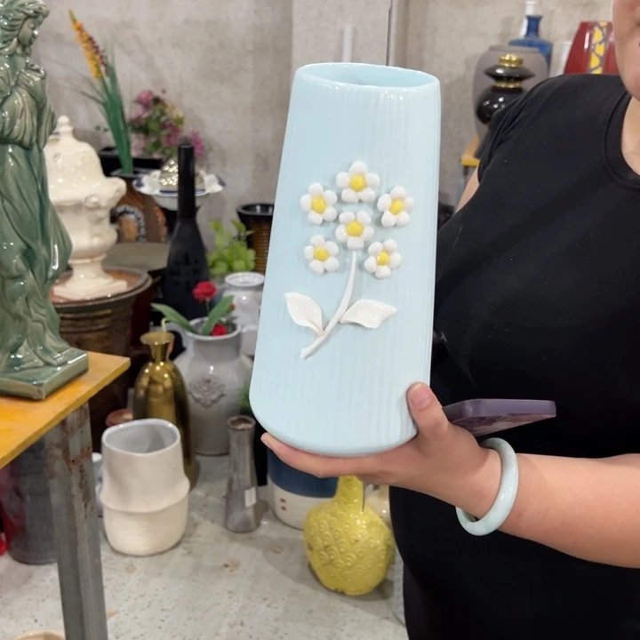 瓶高度25厘米口径8厘米微瑕捡漏