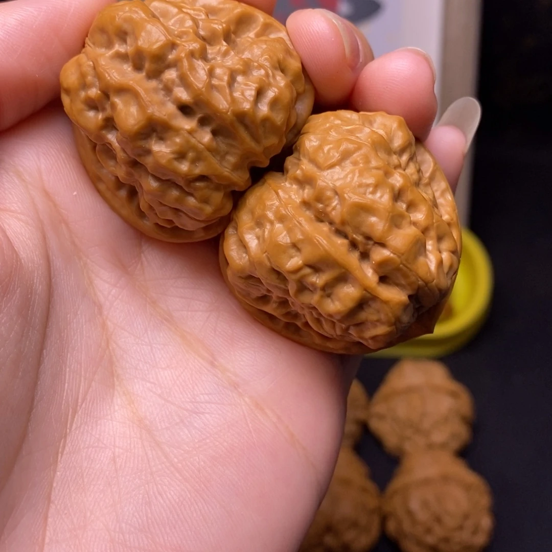 金***马吊坠文玩核桃蛤蟆38