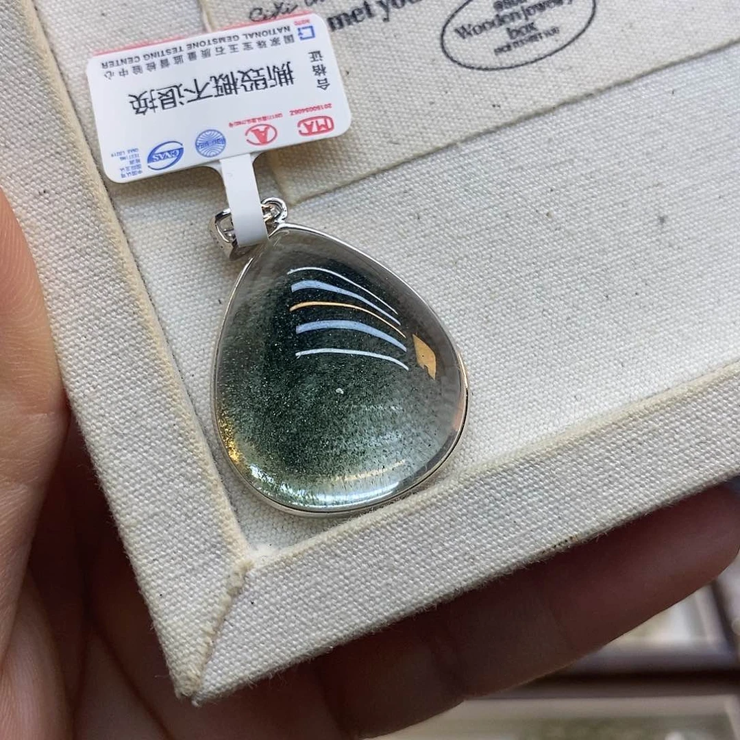 银S925镶嵌颈饰水晶