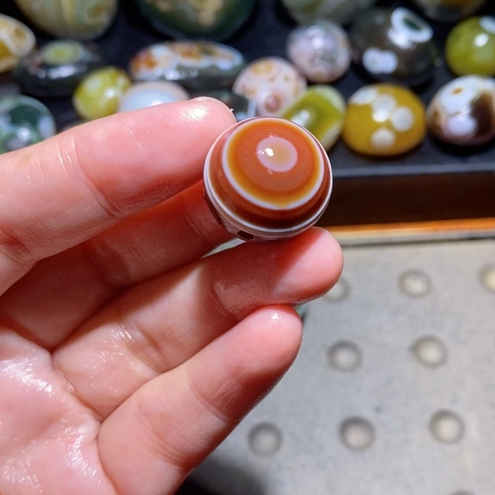 未镶嵌玛瑙/玉髓珠宝半成品古*