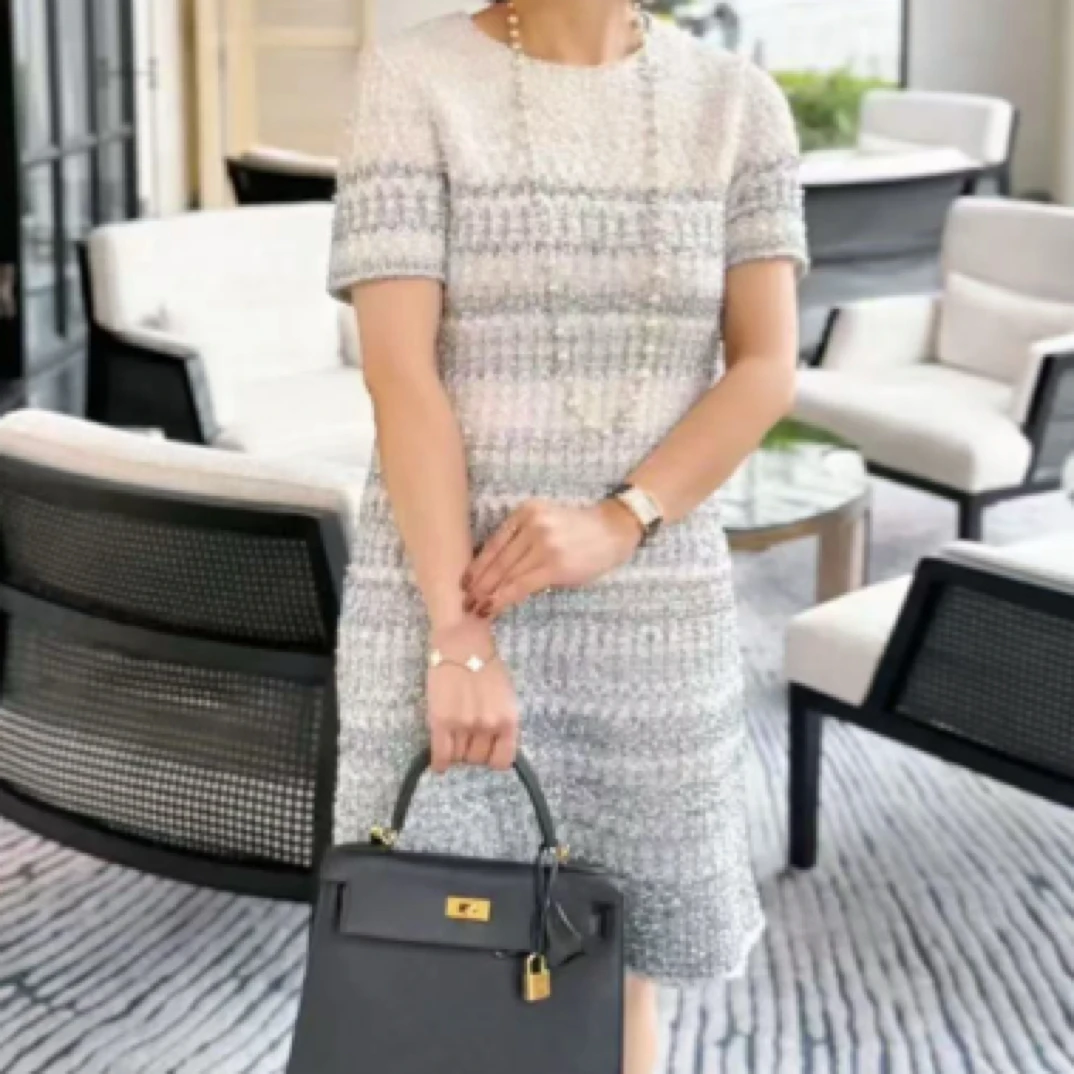 99新 Chanel/香奈儿 A8986 CHANEL 连衣裙 36码 肩宽38 胸围94