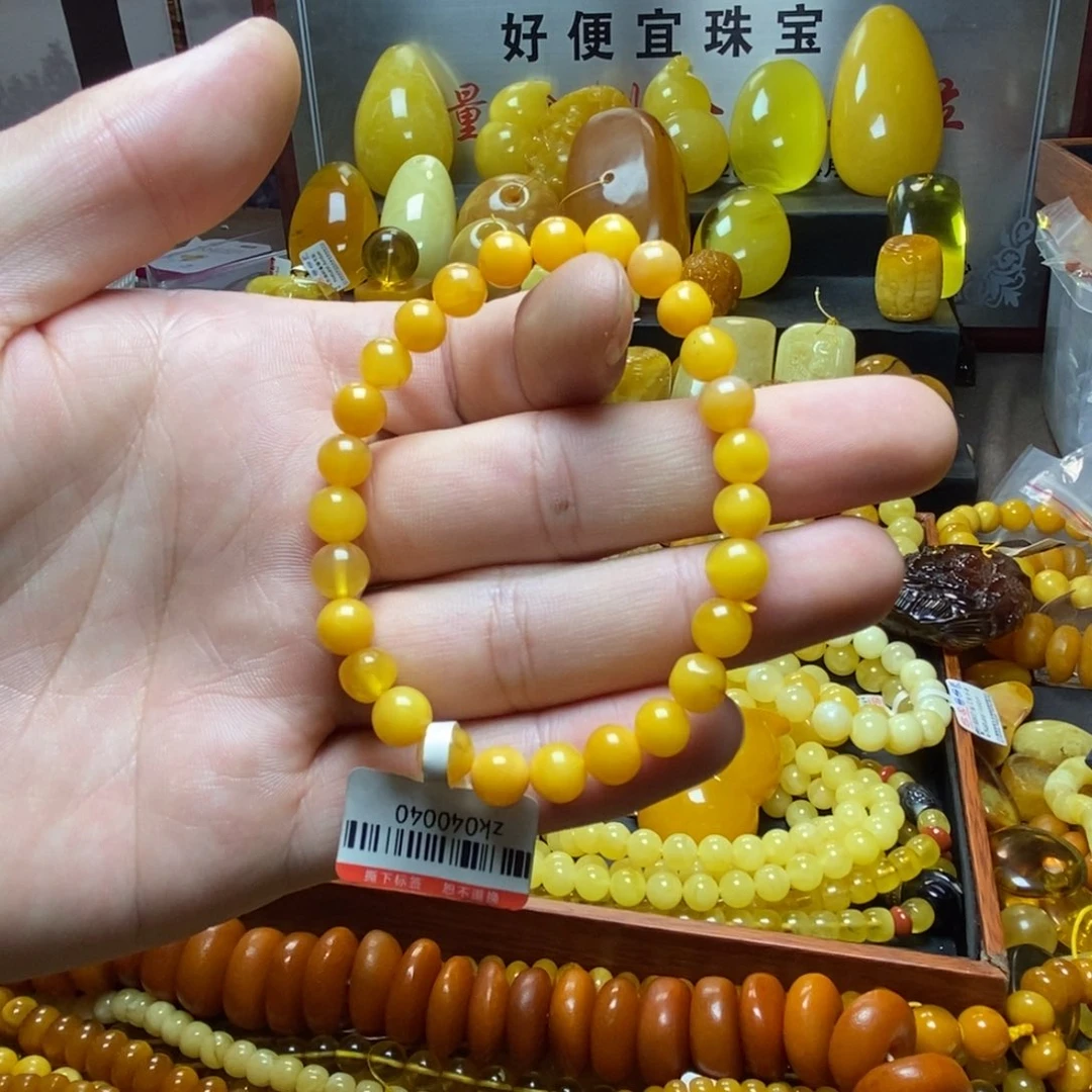 琥珀未镶嵌裸石蜜蜡