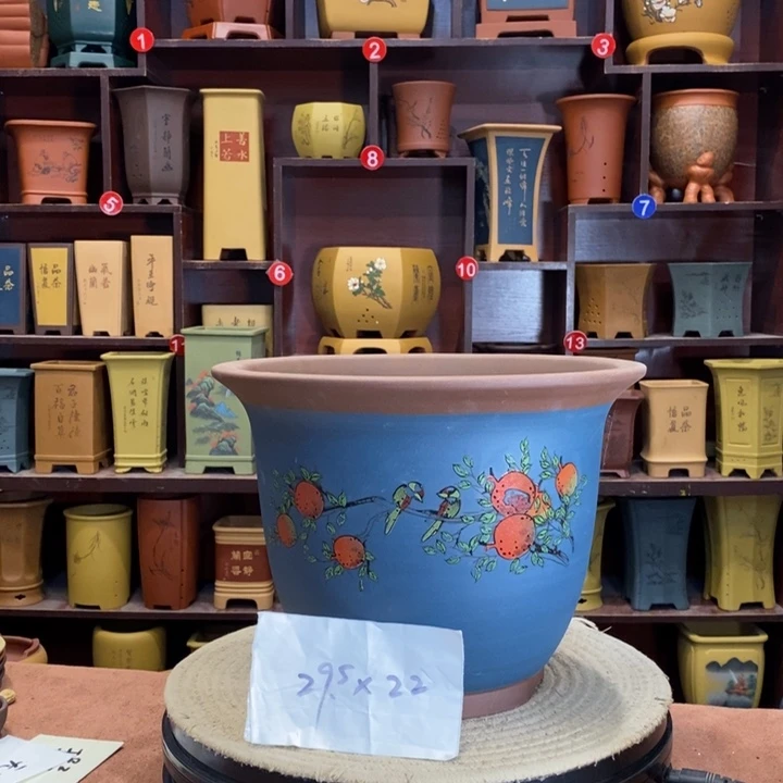 紫砂花盆紫砂艺术