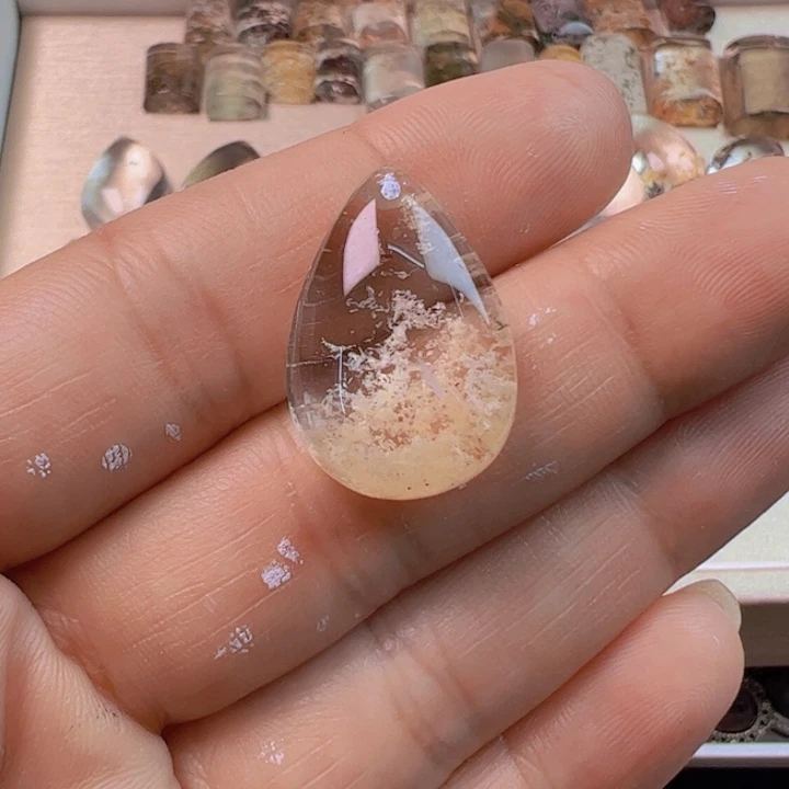 水晶手链银S800镀金镶嵌✨****✨