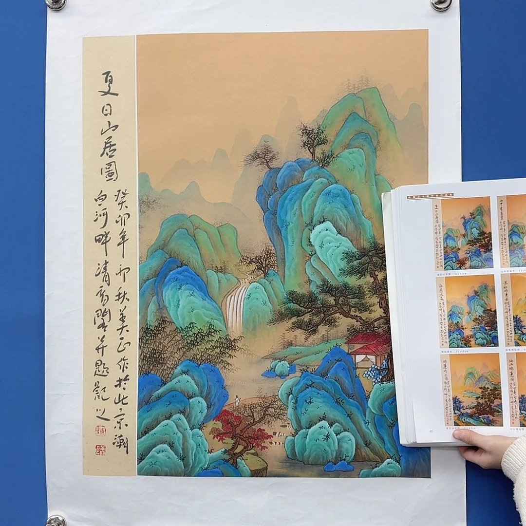 国画多次参加国内外大型