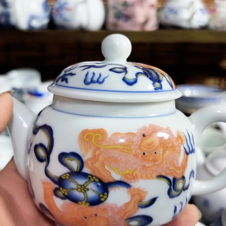 景德镇陶瓷小茶壶