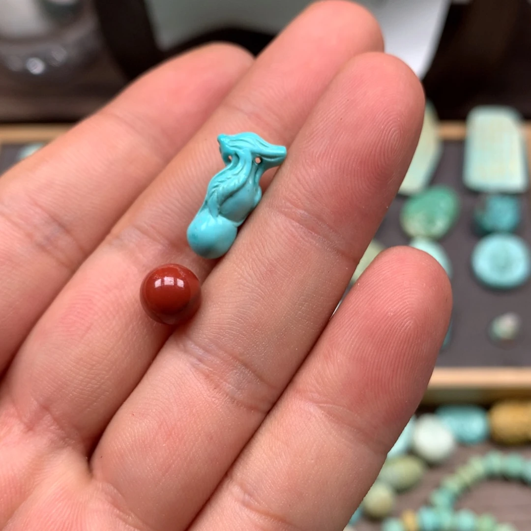 南红玛瑙雕刻未镶嵌