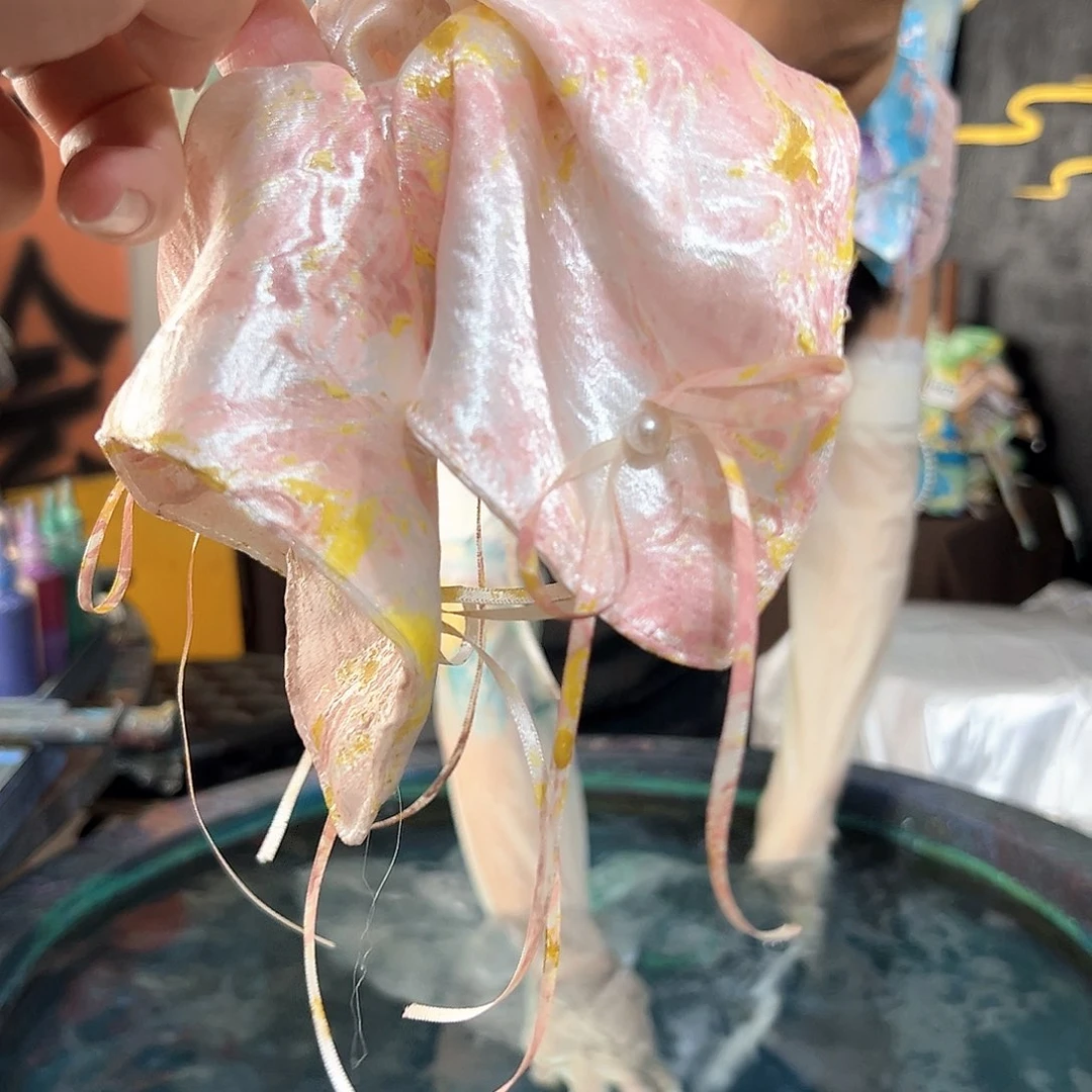 念****040新款方巾发圈