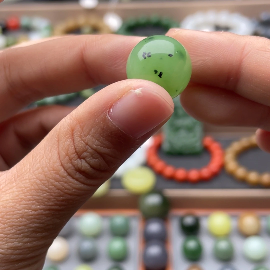 和田玉未镶嵌手链16