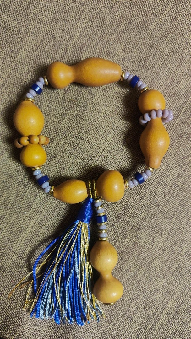 天然葫芦手工编织随行手串文玩收藏特色手工艺原创手作