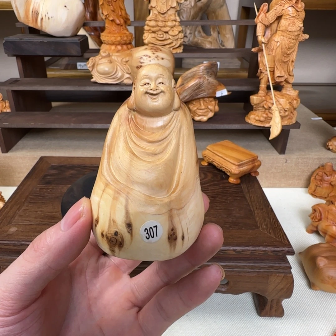 崖柏小木匠艺雕一物一拍