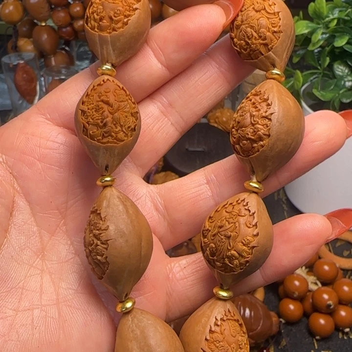 橄榄核手串/手链钟馗