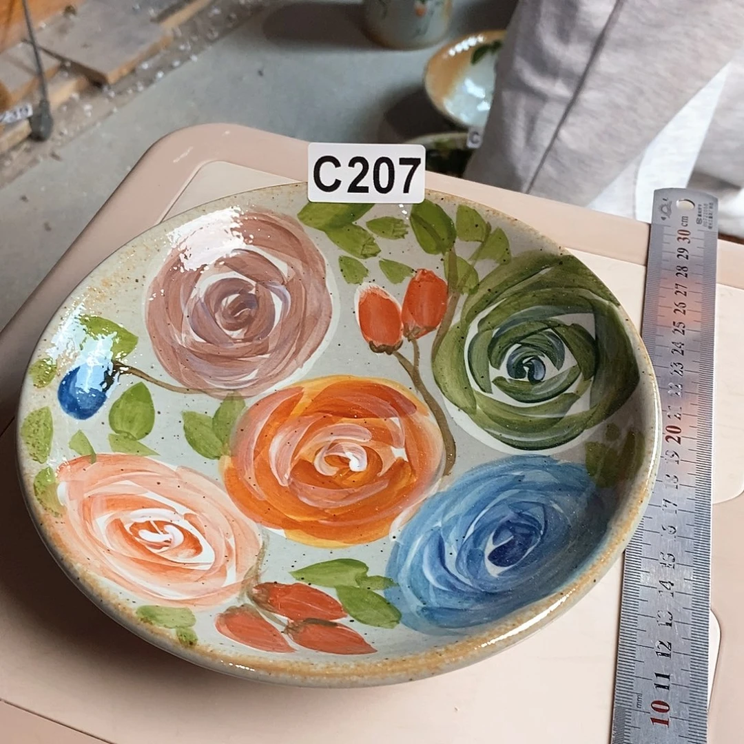 碗207 ，手工手绘，超值陶瓷