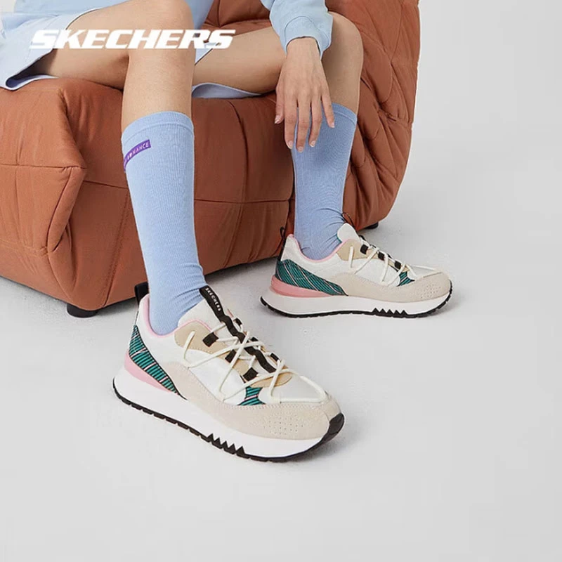 Skechers斯凯奇秋冬女可颂鞋时尚舒适低帮运动休闲鞋177072