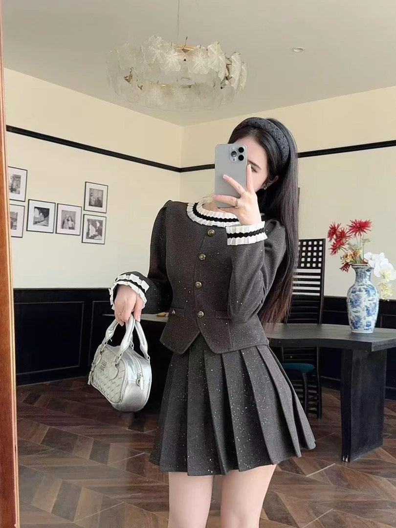 上衣45裙子40    9176【威尼斯周末】套装裙