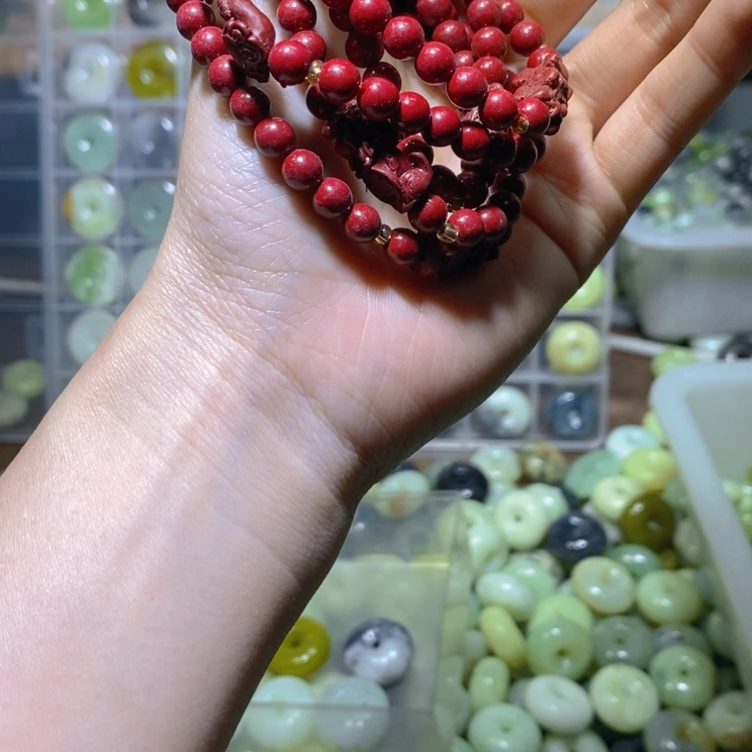 【闪购商品】蛇纹石玉颈饰未镶嵌59