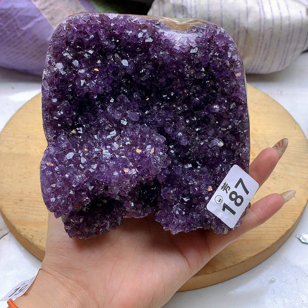 紫晶大型摆件（非配饰）未镶嵌