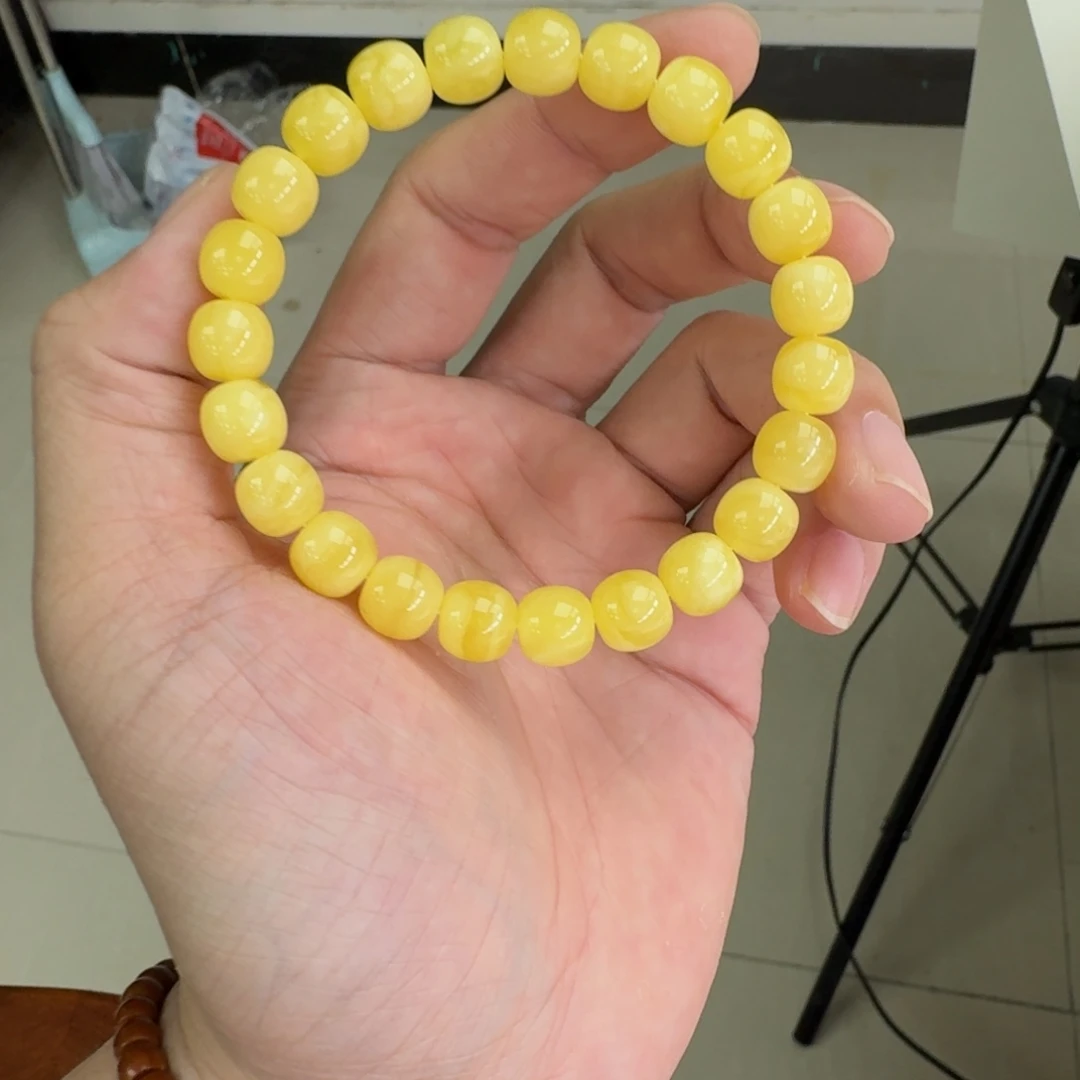 手链琥珀未镶嵌9.5mm