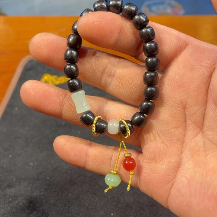 东非黑黄檀（紫光檀）手串1