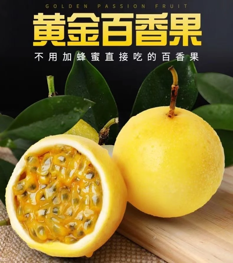 广西钦蜜9号百香果新鲜现摘当季水果鲜甜多汁口感饱满