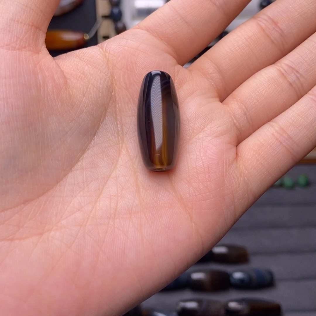 干***呢玛瑙/玉髓合金颈饰