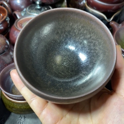 茶盏建阳建盏微瑕柴烧