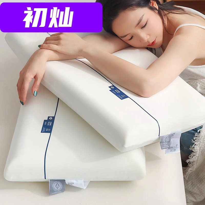 新款慢回弹蓝双芯深睡枕枕芯40*70只记忆枕单人枕用
