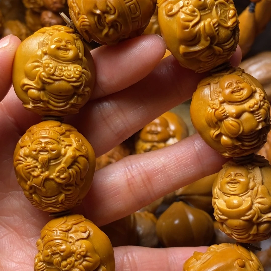 疯***神手串/手链橄榄核双面财迷