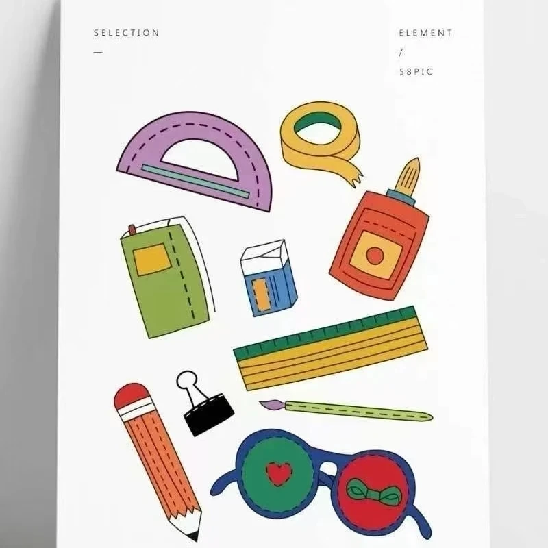 C-ZF2789奶茶系按动中性笔小清新