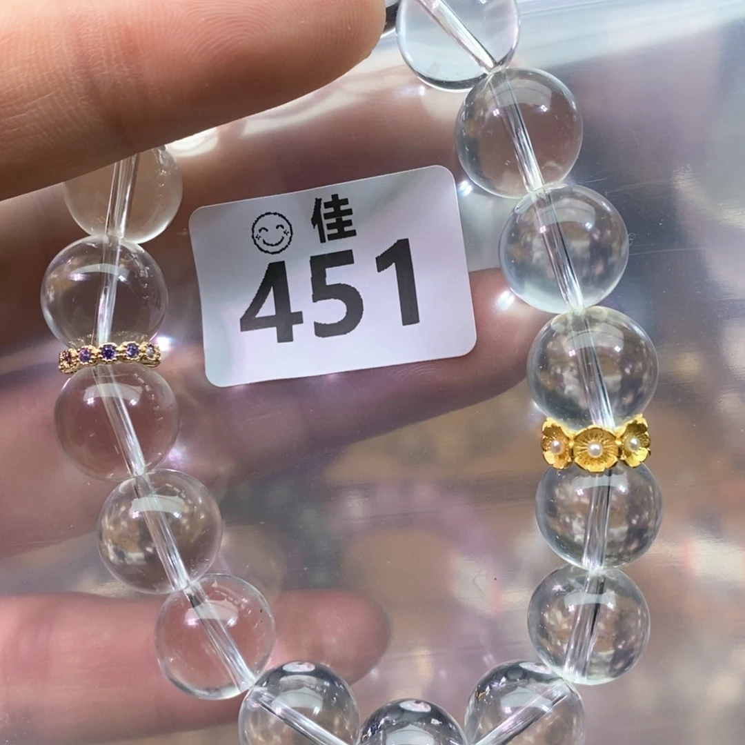 水晶手链未镶嵌多样性发一