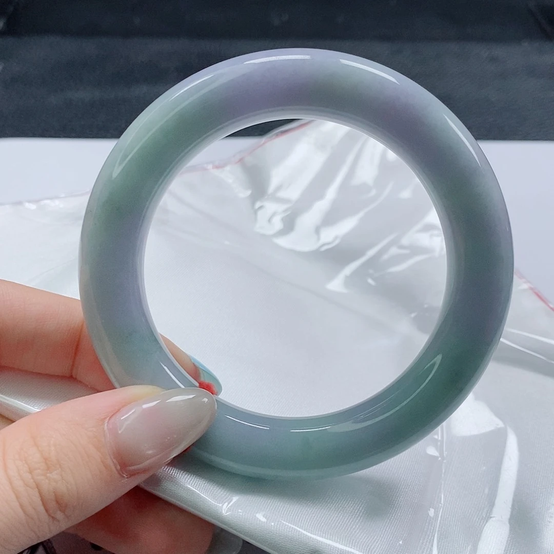【闪购商品】未镶嵌手镯（圆镯）翡翠434号