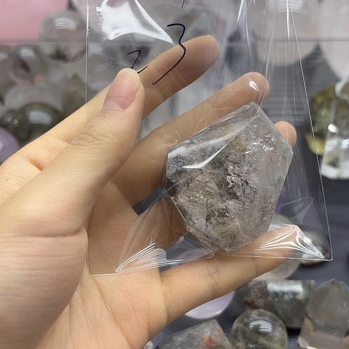扬***歌紫晶珠宝半成品未镶嵌167