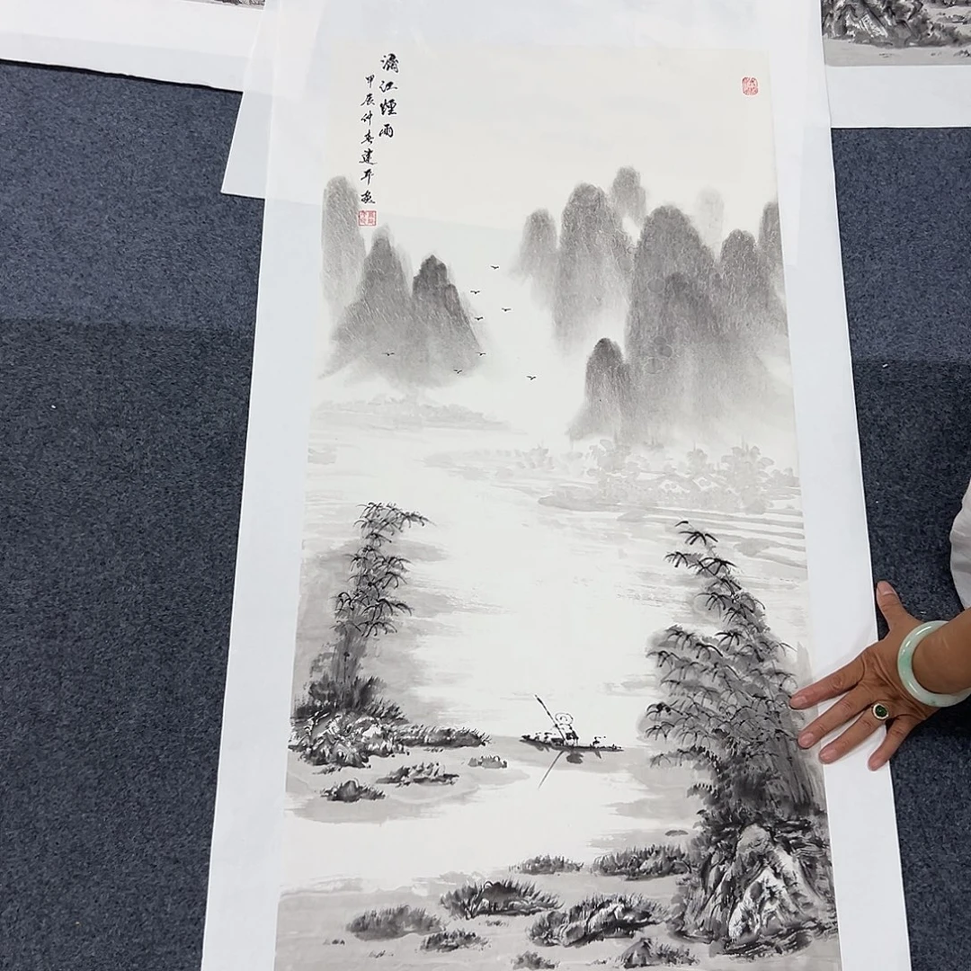 国画XD精品国画作品单幅任发