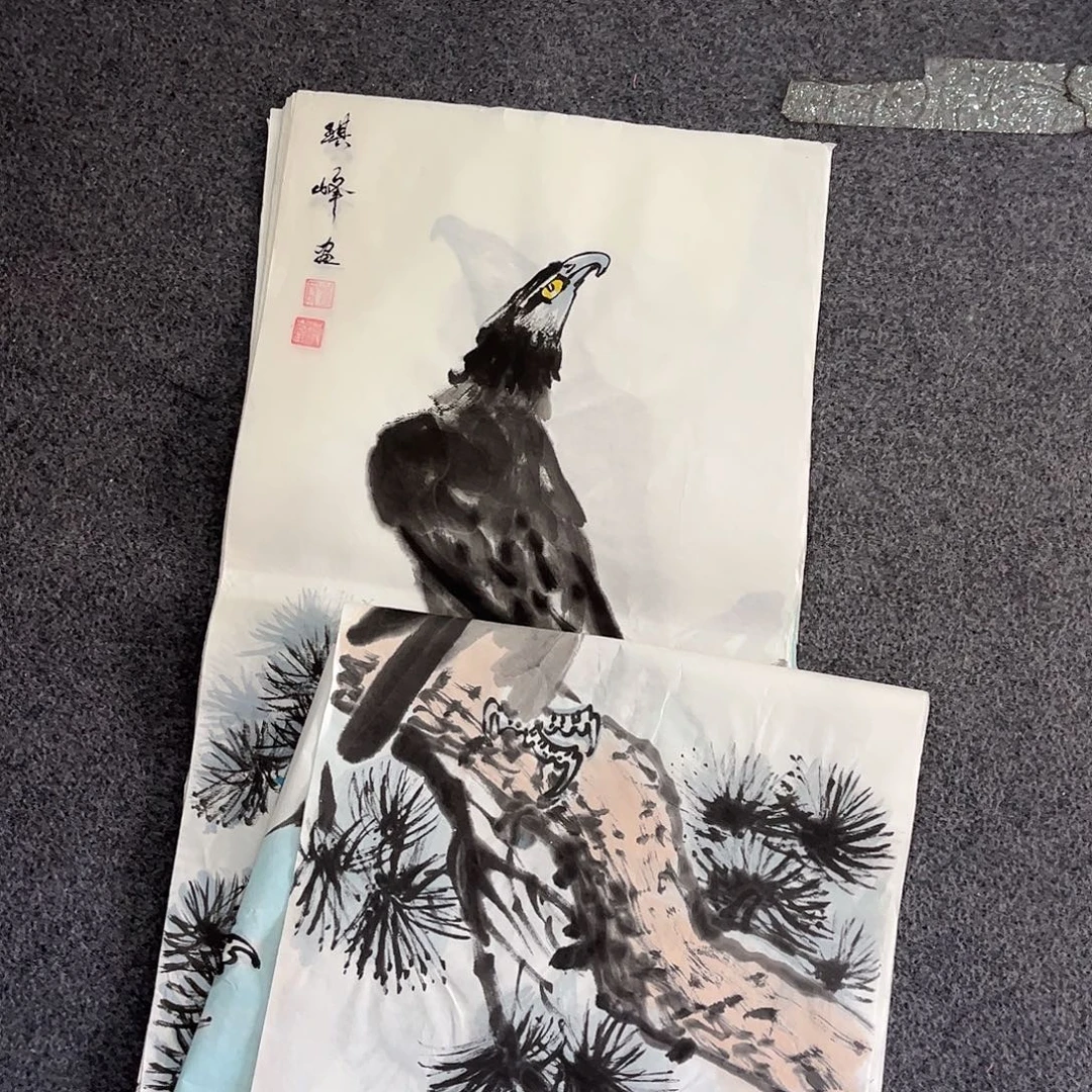 国画L精品国画作品单幅任发