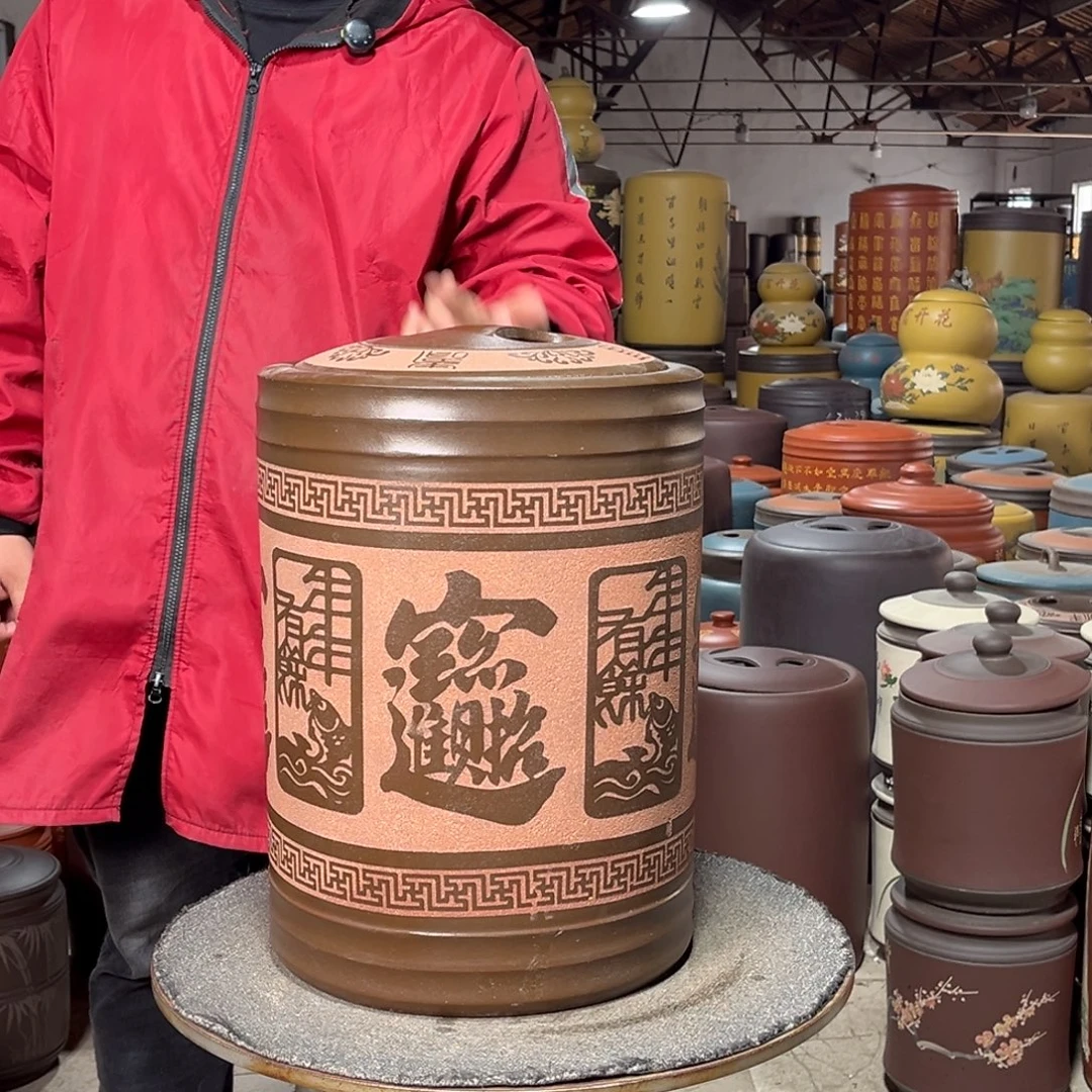 紫砂茶叶罐茶叶罐