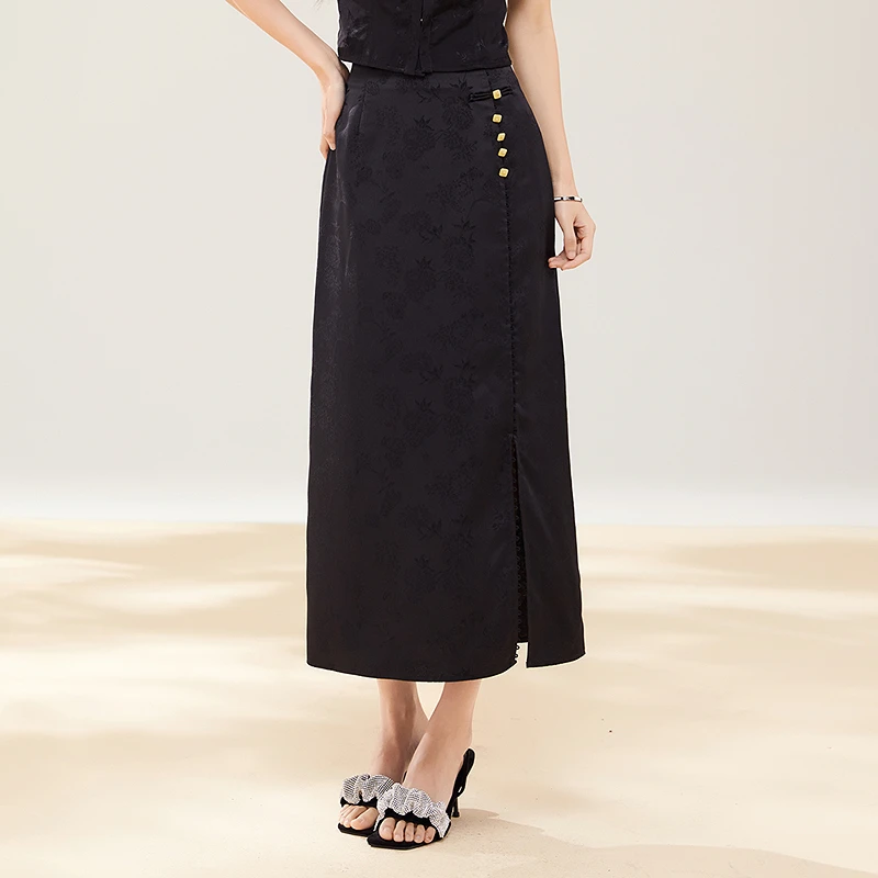 COLOVE半身裙842S131