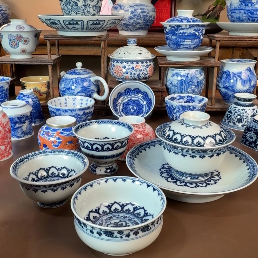 景德镇陶瓷手工手绘