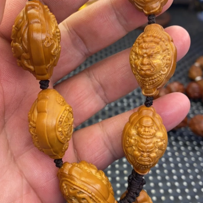 八大明王雕刻手串