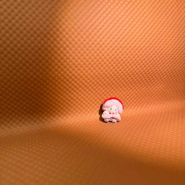 手工钩织玩偶——春野樱（迷你挂件）配好钥匙扣