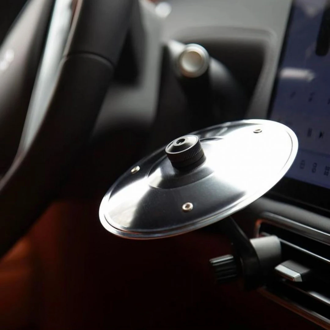 【2026新款】新款创意汽车空调岀风口摆件车载手拍镲片车载镲片手镲