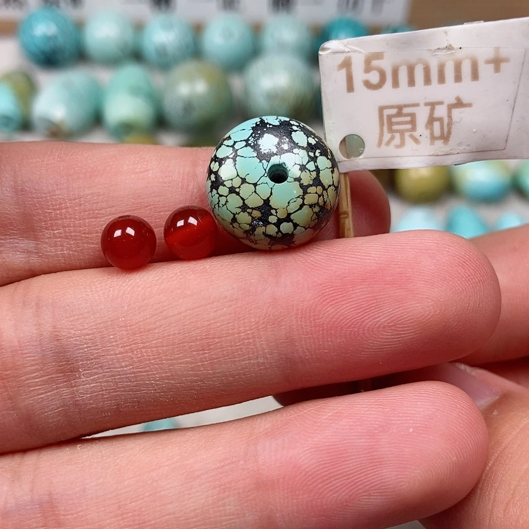未镶嵌南红玛瑙珠宝半成品