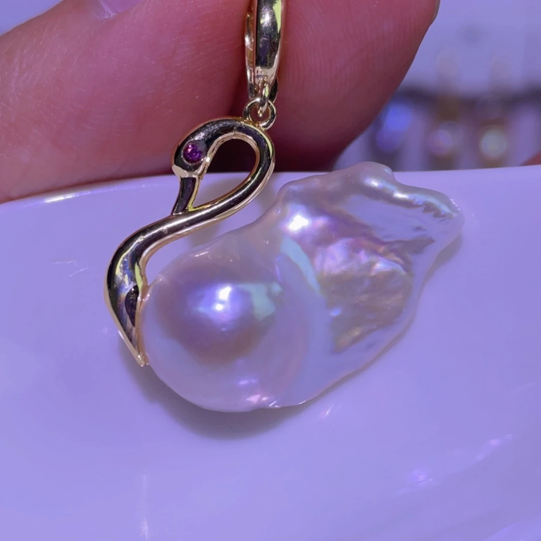 淡水珍珠天然淡水珍珠吊坠未镶嵌