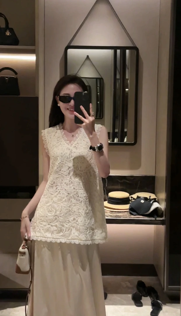 【米卡私服】夏季精致典雅女主穿搭套装