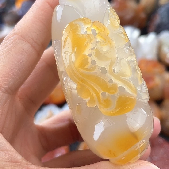 未镶嵌天然玛瑙/玉髓