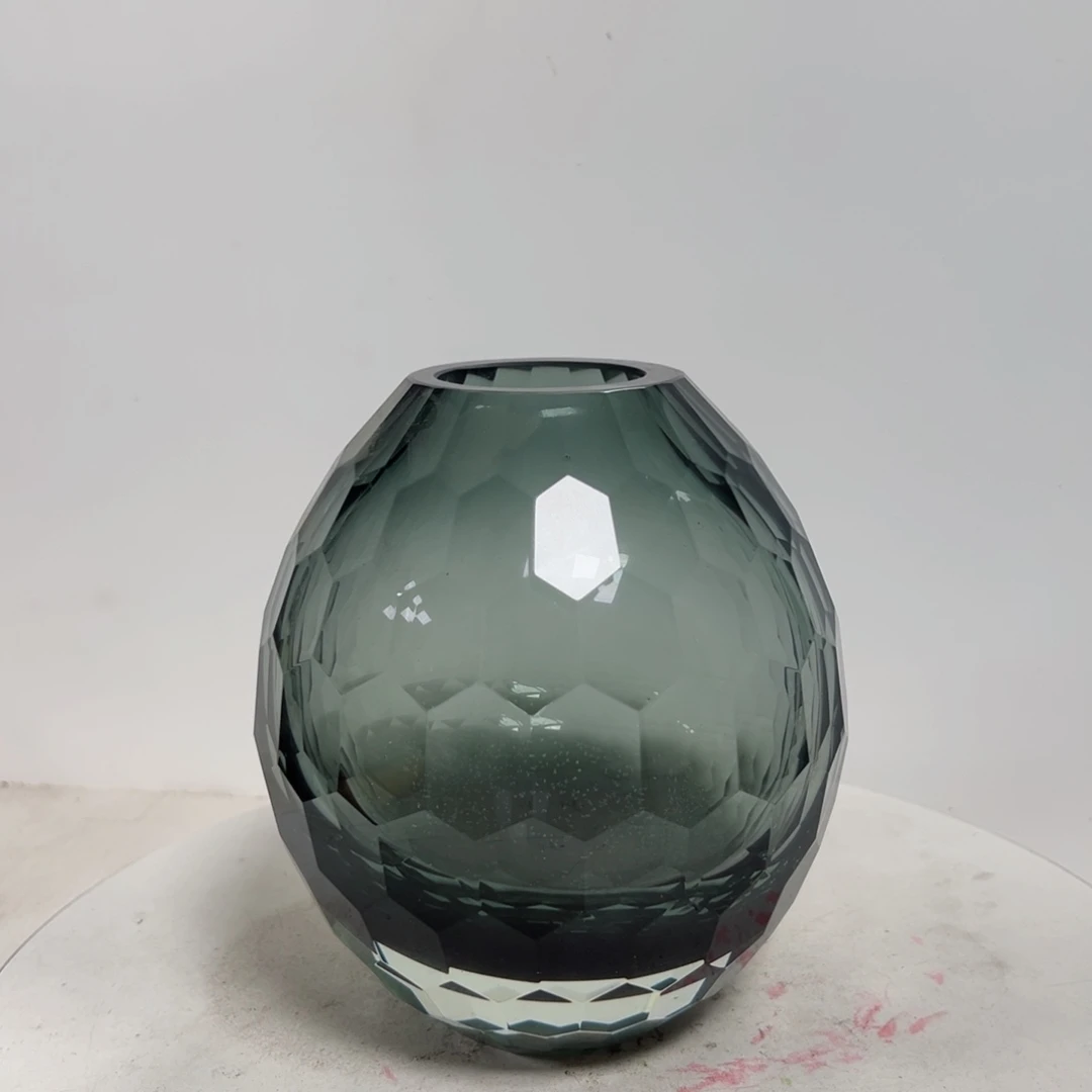 15 高轻奢琉璃花器福利正常手工痕迹