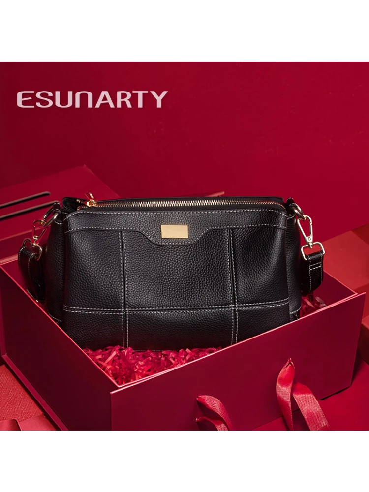 女包斜挎包包女款女式2025新款真皮高级感中年妈妈皮包女士单肩包