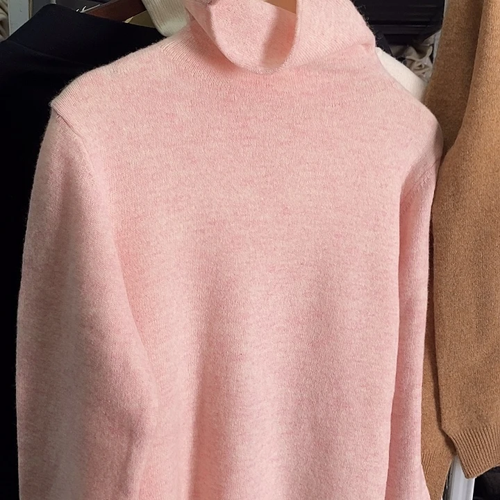 堆堆领纯美丽诺羊毛颜色随机823