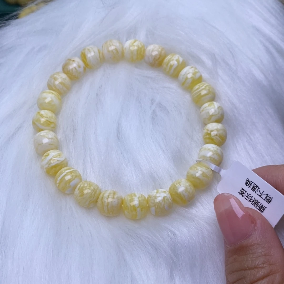 蜜蜡未镶嵌裸石9.5➕高桩